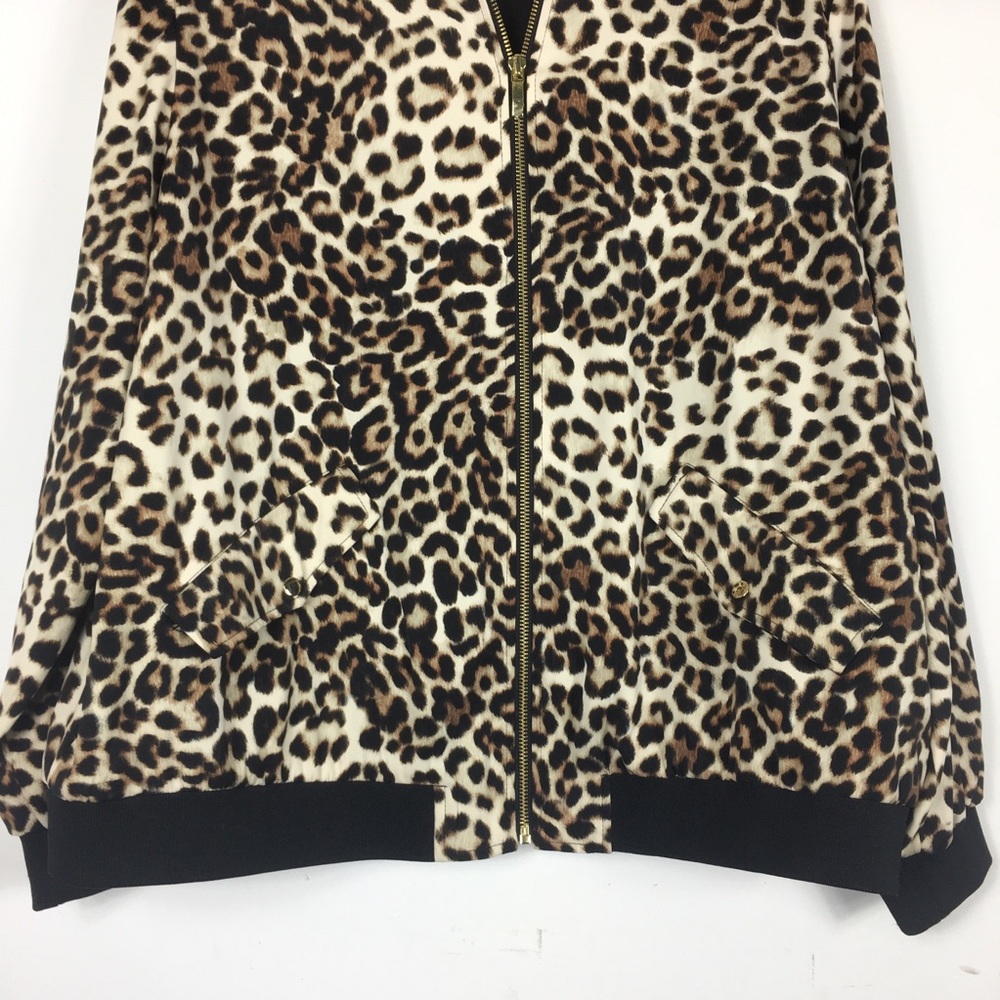 Susan Graver Leopard Print Jacket - Picture 4 of 8